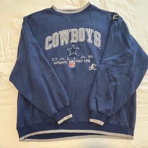 Vintage Navy Dallas Cowboys Sweatshirt